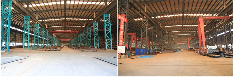 New Q235 Q345 H Section Galvanized Steel Storage Shed Metal Construction Prefab Steel Frame Steel Workshop Warehouse Prefabricated Building Steel Structure