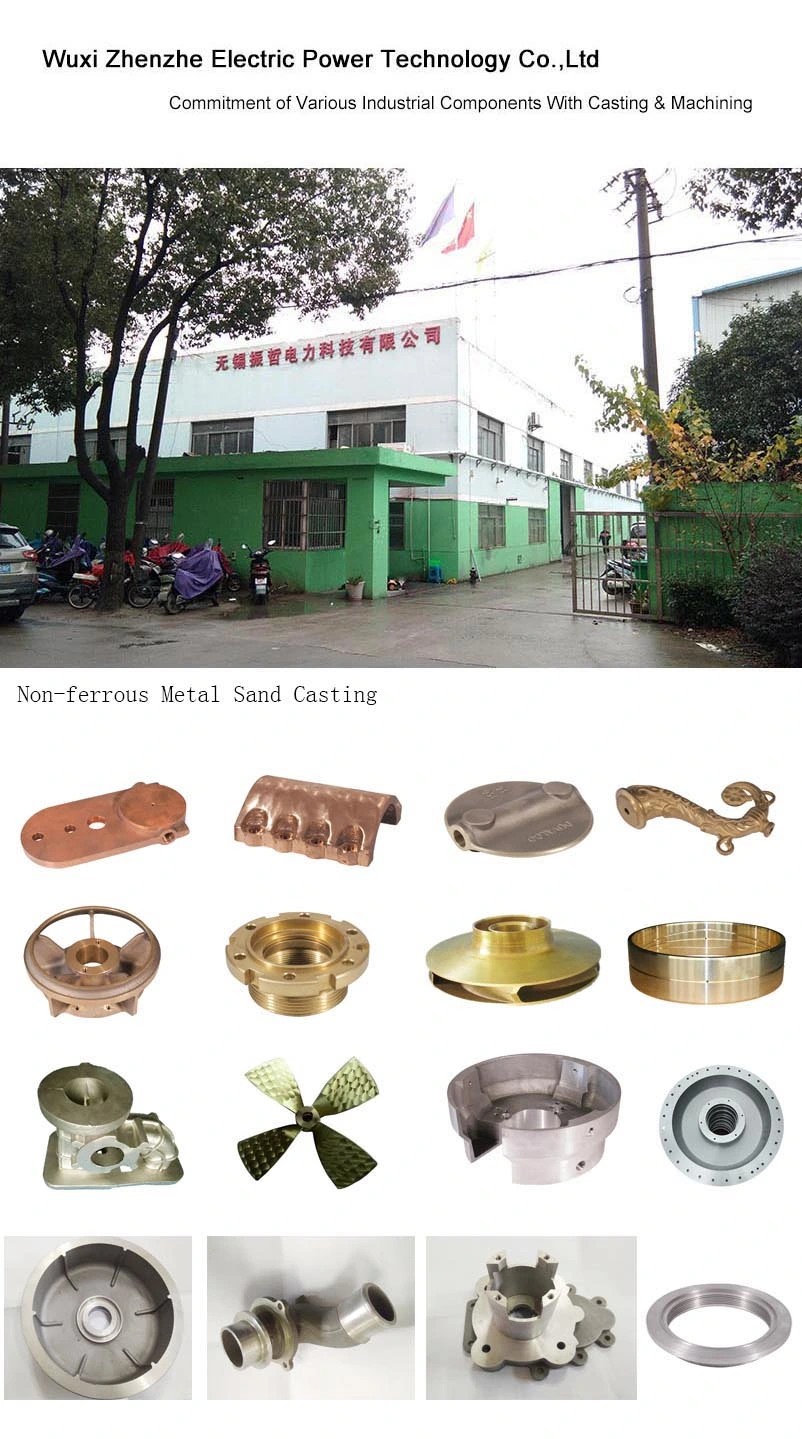 Casting Aluminum Impelle/Fans/Auto for Blower Machinery Made by Sand Casting
