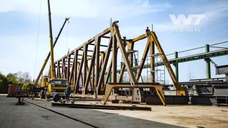 Prefabricated Steel Structure Railway Bridge Truss Bridge From China with Lower Price