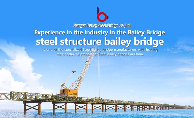 High Quality Light Permanent Bailey Steel Truss Structure Bridge Construction